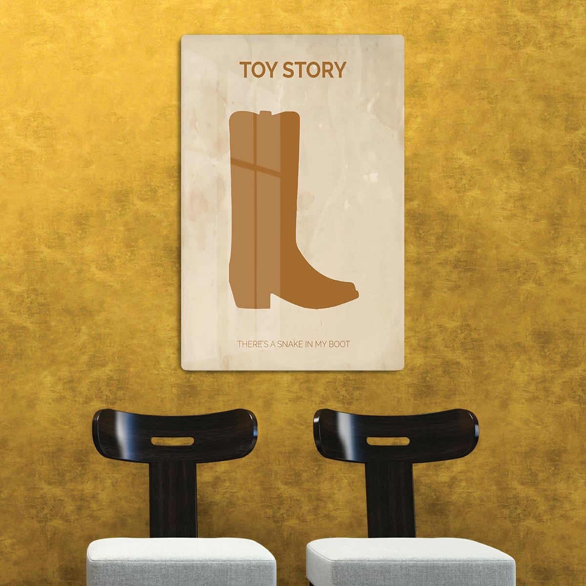 Toy Story Minimal Movie HD Metal Print