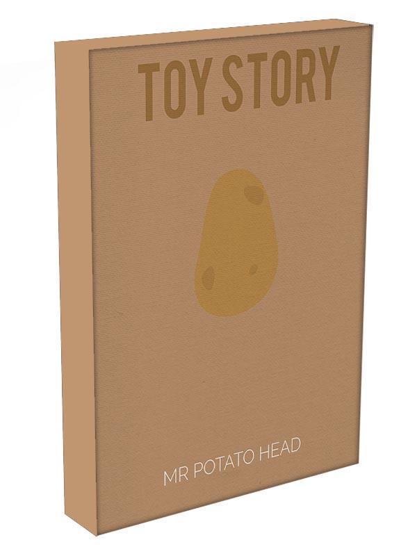 Toy Story Mr Potato Head Minimal Movie Canvas Print or Poster - Canvas Art Rocks - 3