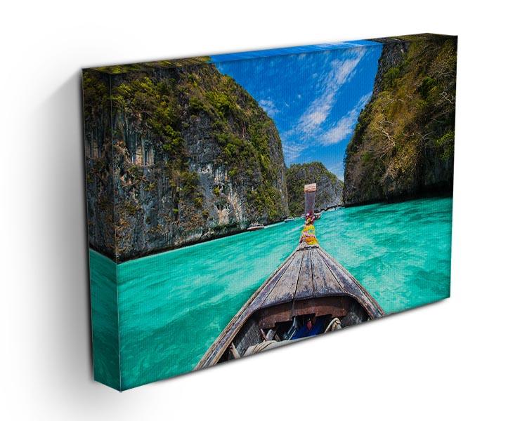Traditional wooden boat Canvas Print or Poster - Canvas Art Rocks - 3