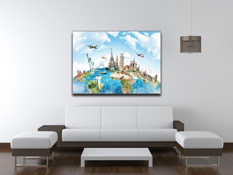 Travel the world Canvas Print or Poster - Canvas Art Rocks - 4