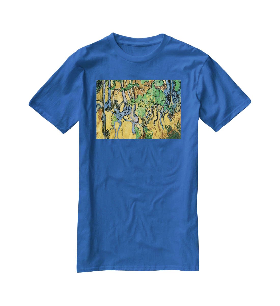 Tree Roots and Trunks by Van Gogh T-Shirt - Canvas Art Rocks - 2
