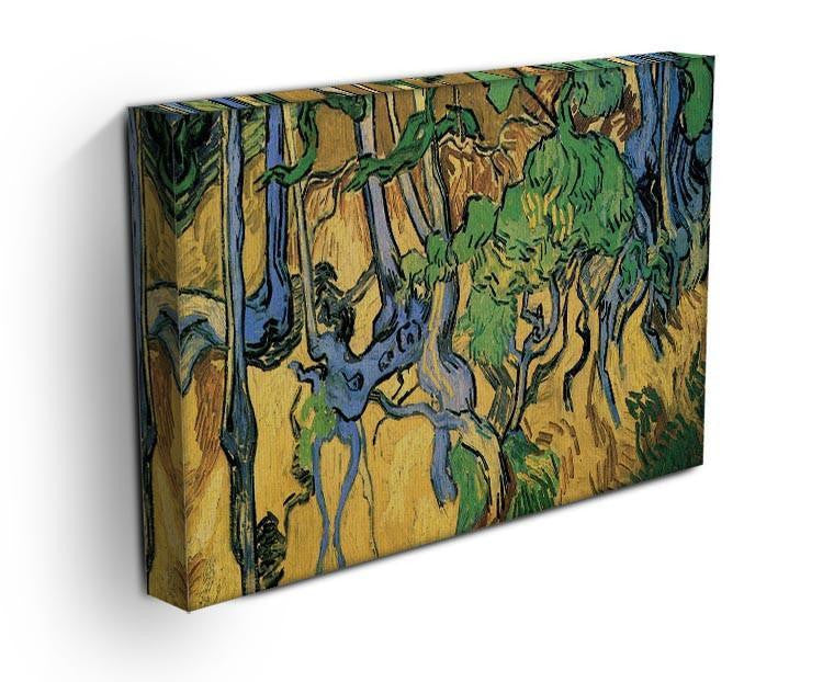 Tree Roots and Trunks by Van Gogh Canvas Print & Poster - Canvas Art Rocks - 3