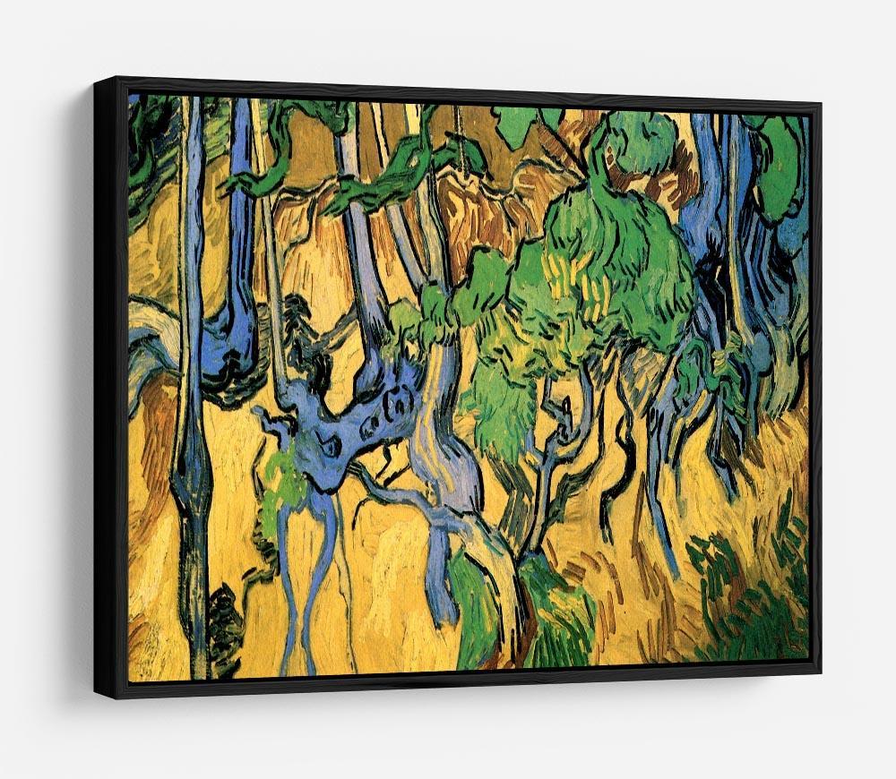 Tree Roots and Trunks by Van Gogh HD Metal Print