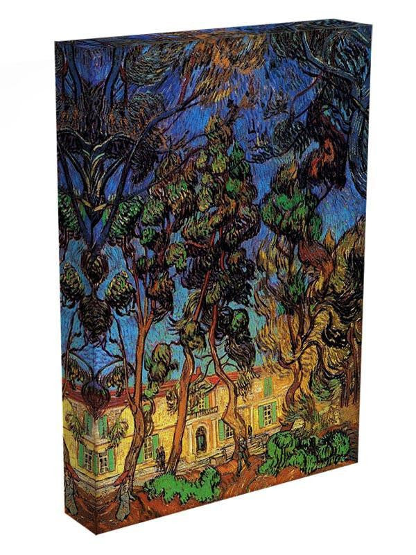 Trees in the Garden of Saint-Paul Hospital by Van Gogh Canvas Print & Poster - Canvas Art Rocks - 3
