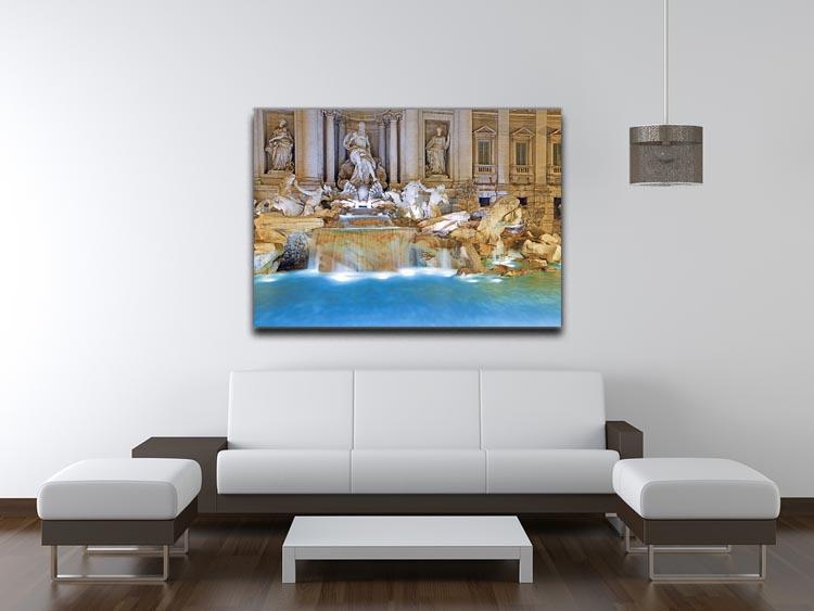 Trevi Fountain Rome Canvas Print or Poster - Canvas Art Rocks - 4