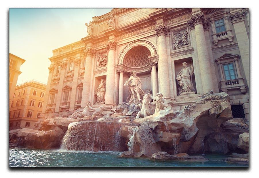 Trevi Fountain in Rome Italy Canvas Print or Poster  - Canvas Art Rocks - 1