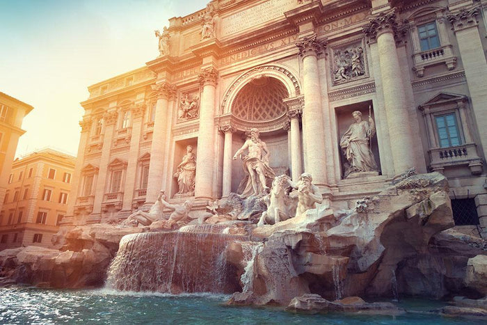 Trevi Fountain in Rome Italy Wall Mural Wallpaper