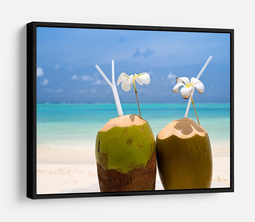 Tropical Coconut Cocktail HD Metal Print - Canvas Art Rocks - 6