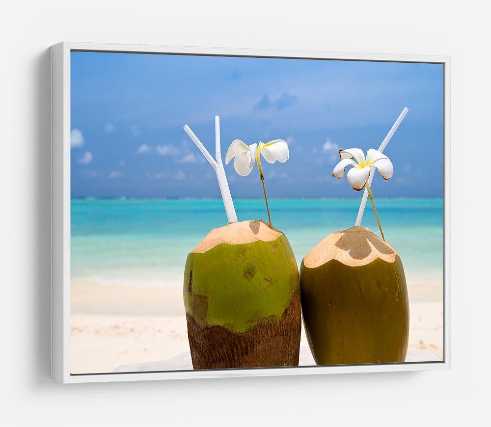 Tropical Coconut Cocktail HD Metal Print - Canvas Art Rocks - 7