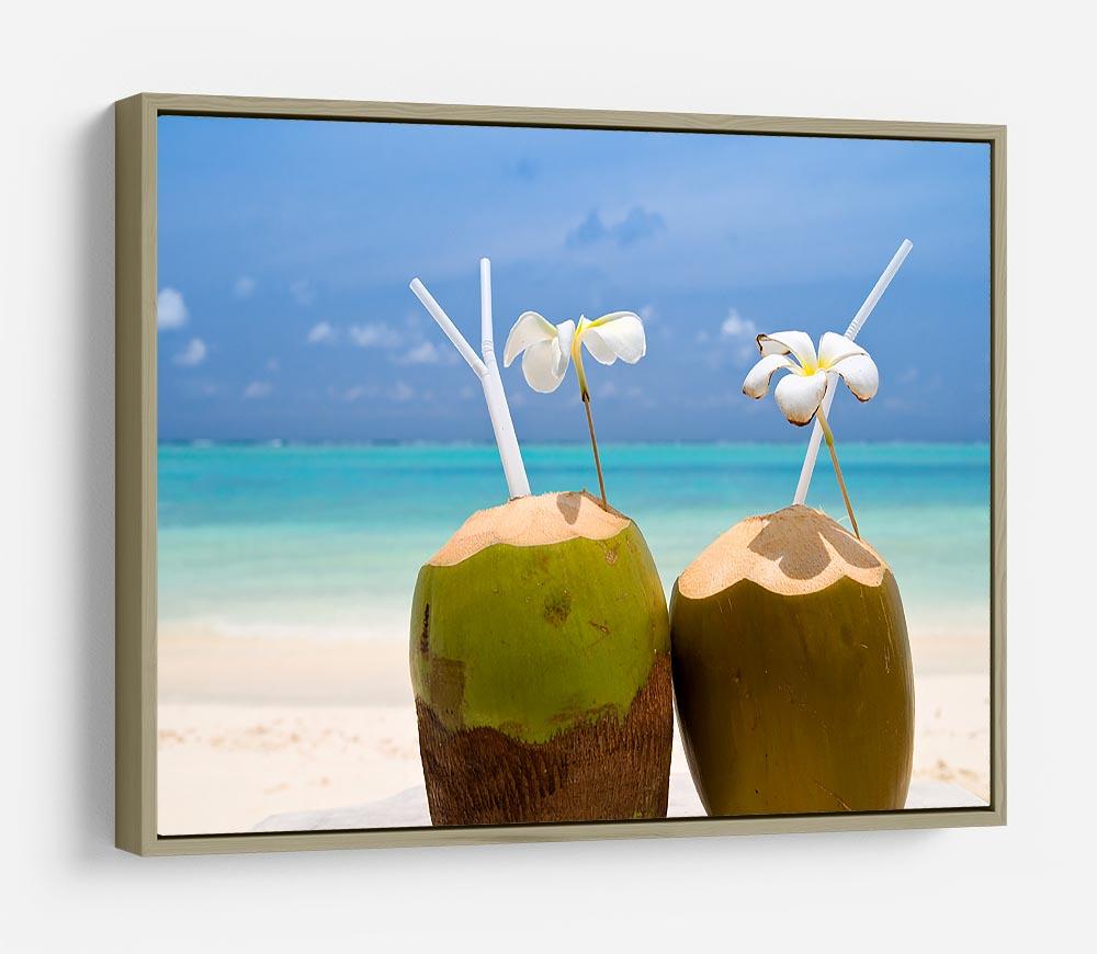 Tropical Coconut Cocktail HD Metal Print - Canvas Art Rocks - 8