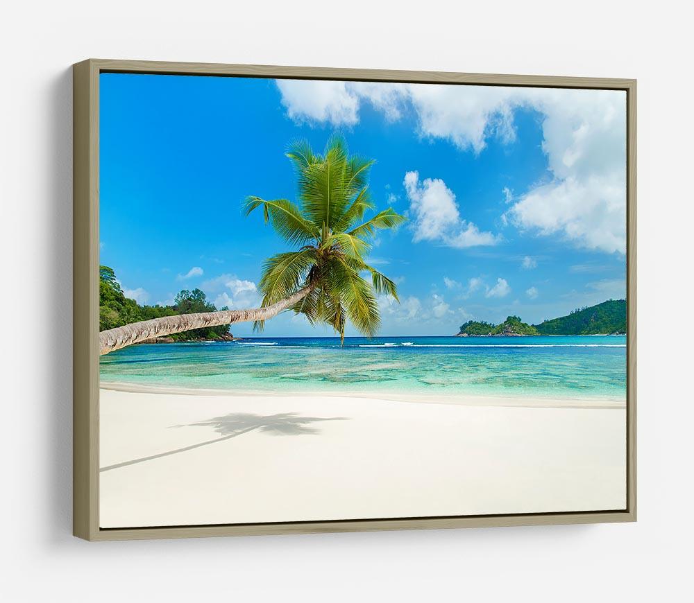 Tropical beach Baie Lazare HD Metal Print - Canvas Art Rocks - 8