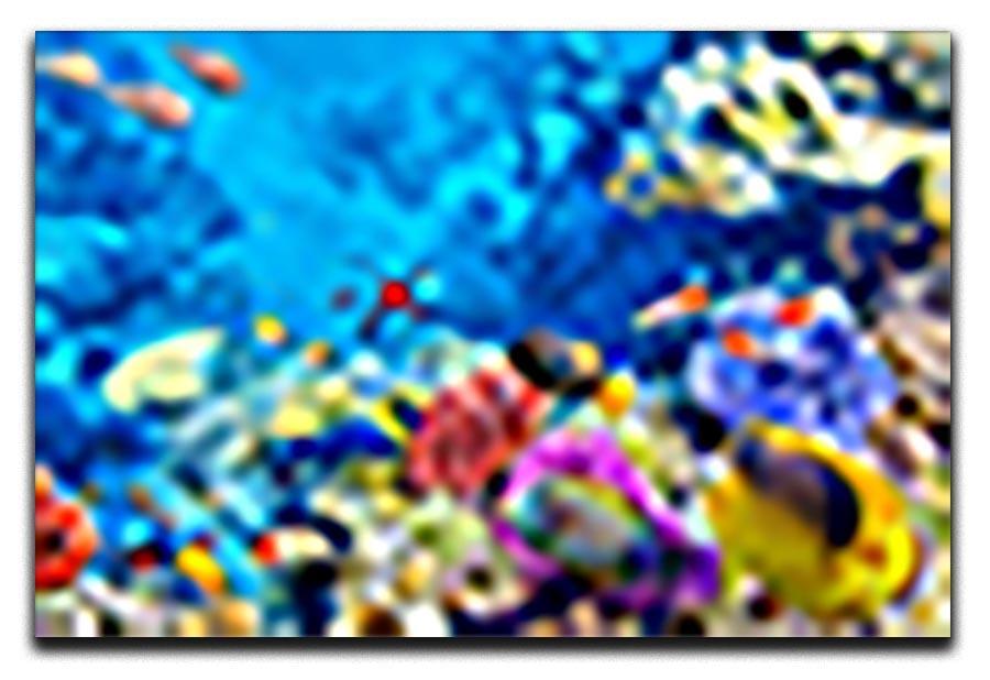 Tropical fish Canvas Print or Poster  - Canvas Art Rocks - 1