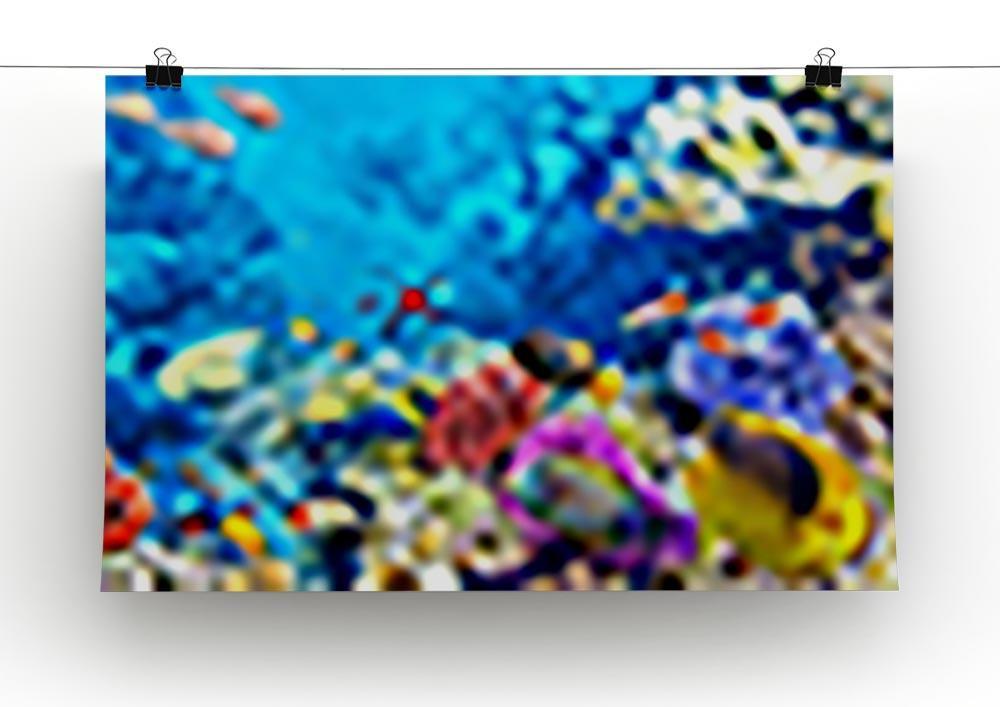 Tropical fish Canvas Print or Poster - Canvas Art Rocks - 2