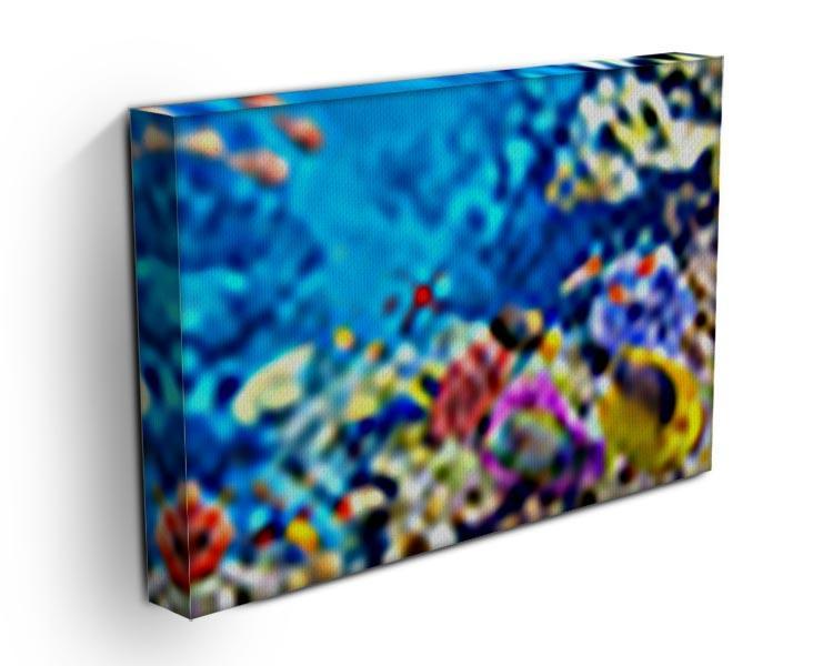 Tropical fish Canvas Print or Poster - Canvas Art Rocks - 3