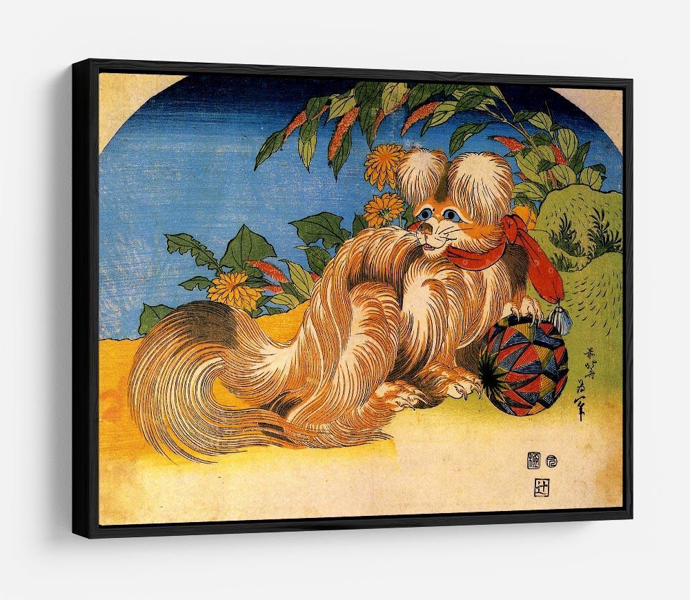 Tschin - the pet dog by Hokusai HD Metal Print