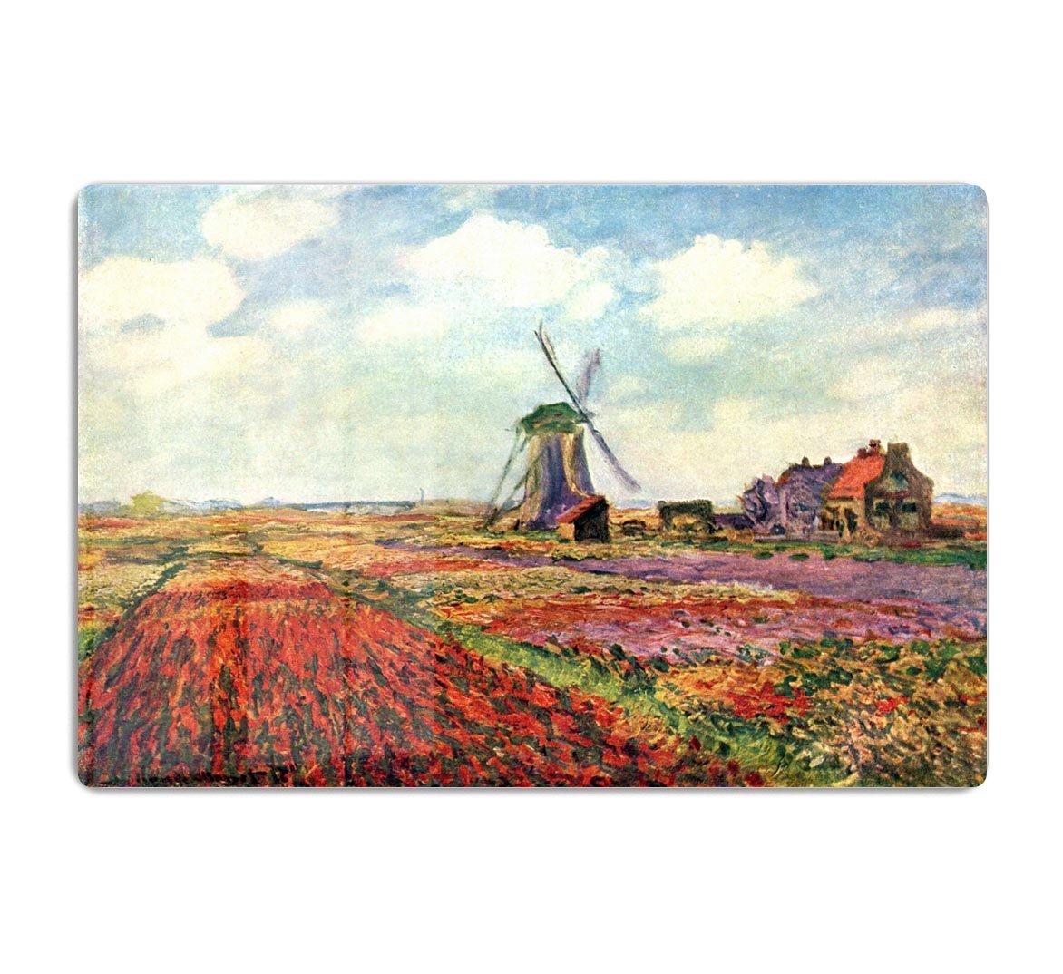 Tulips of Holland by Monet HD Metal Print
