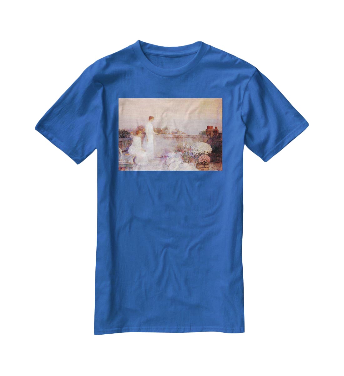 Twilight by Hassam T-Shirt - Canvas Art Rocks - 2