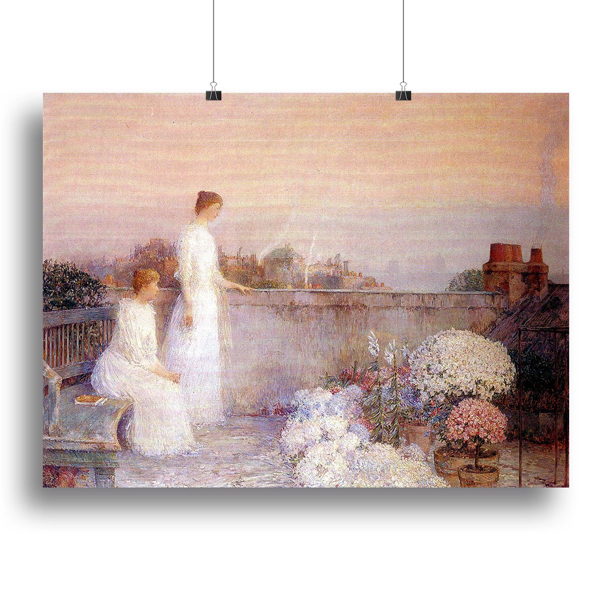 Twilight by Hassam Canvas Print or Poster
