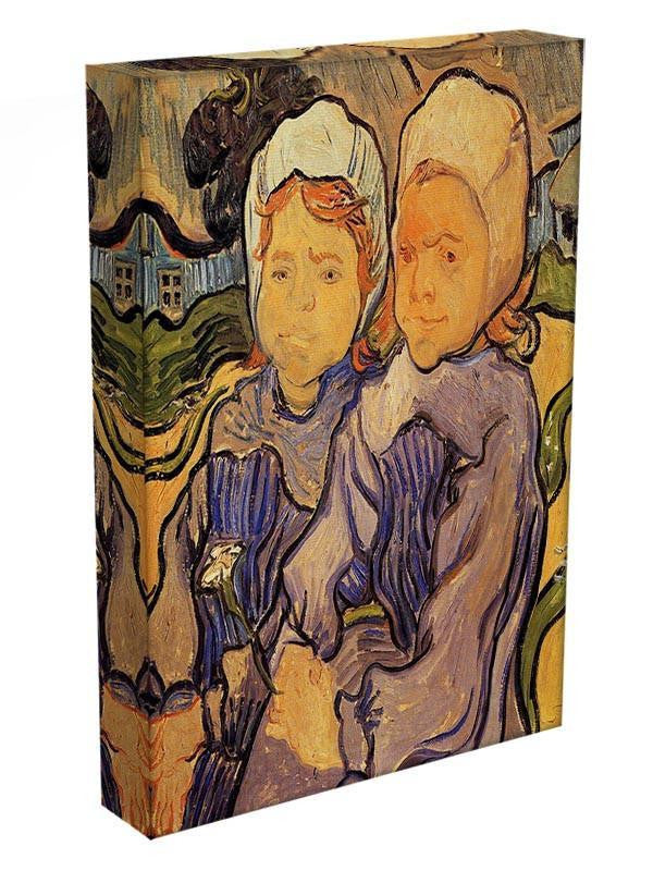 Two Children by Van Gogh Canvas Print & Poster - Canvas Art Rocks - 3