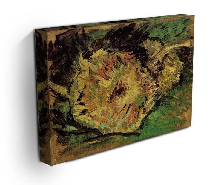Two Cut Sunflowers by Van Gogh Canvas Print & Poster - Canvas Art Rocks - 3