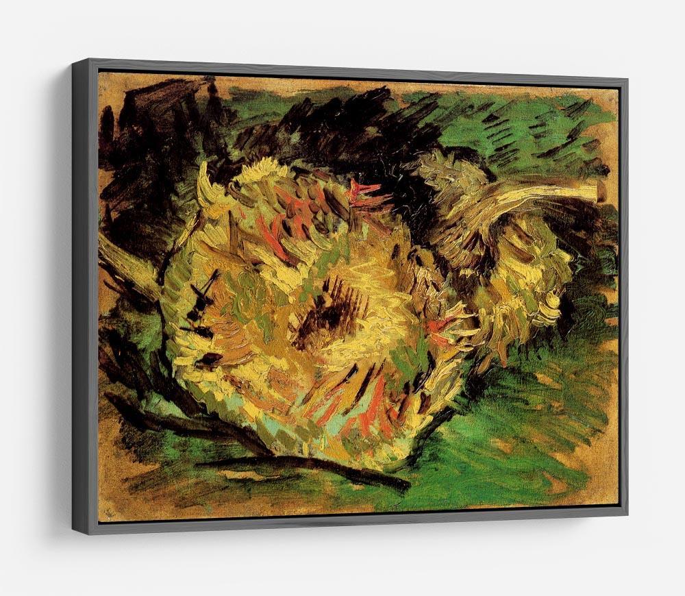 Two Cut Sunflowers by Van Gogh HD Metal Print