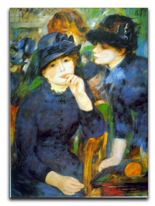 Two Girls by Renoir Canvas Print or Poster  - Canvas Art Rocks - 1