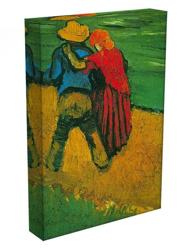Two Lovers By Vincent Van Gogh Canvas Print & Poster - Canvas Art Rocks - 3