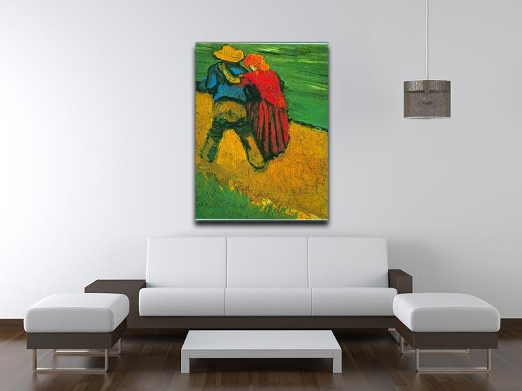 Two Lovers By Vincent Van Gogh Canvas Print & Poster - Canvas Art Rocks - 4