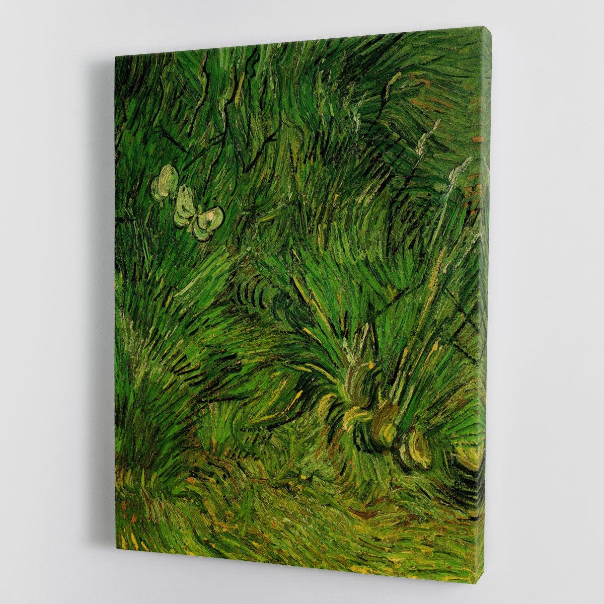 Two White Butterflies by Van Gogh Canvas Print or Poster - Canvas Art Rocks - 1