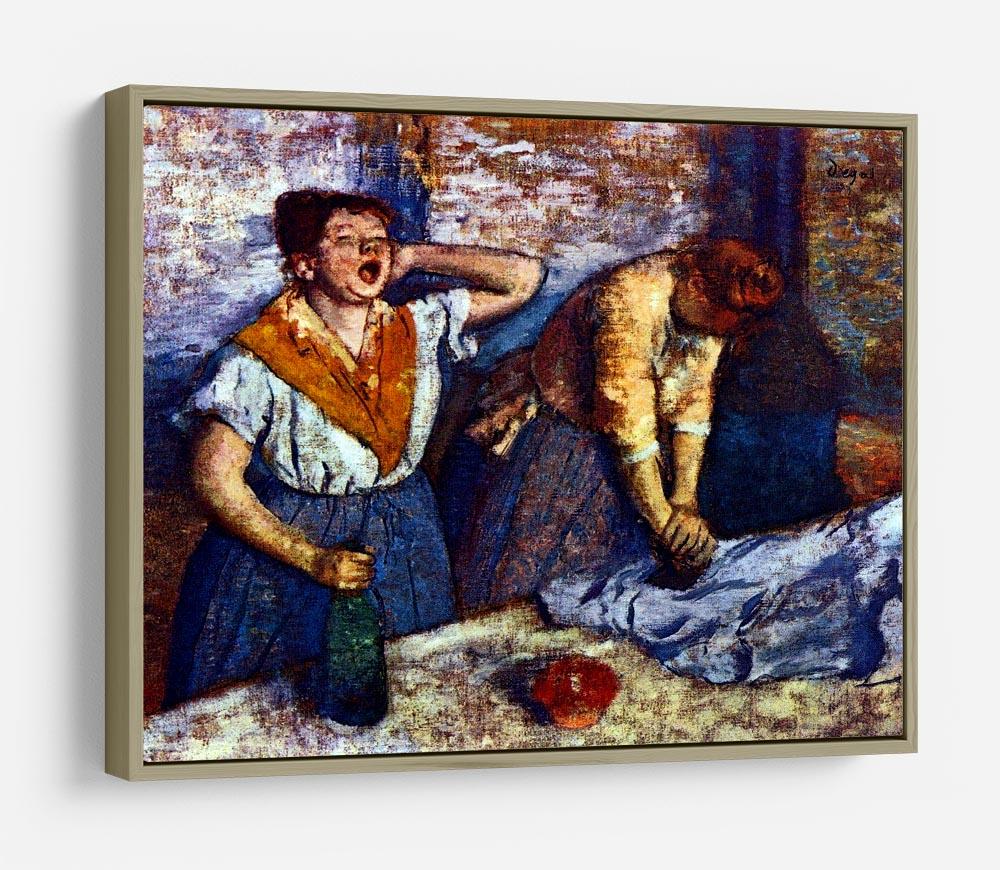 Two cleaning women by Degas HD Metal Print - Canvas Art Rocks - 8