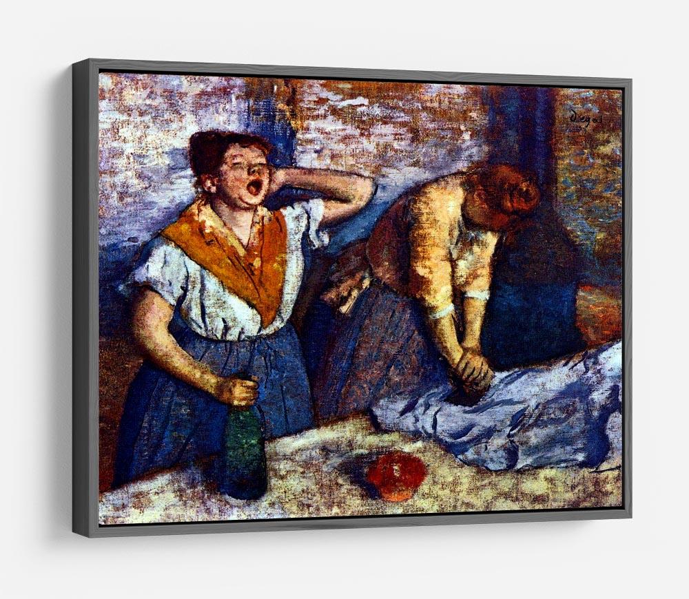 Two cleaning women by Degas HD Metal Print - Canvas Art Rocks - 9