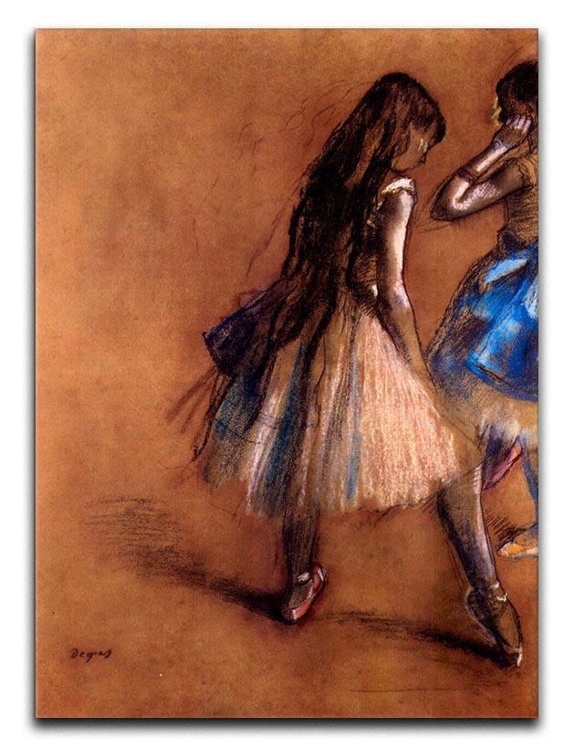Two dancers 1 by Degas Canvas Print or Poster - Canvas Art Rocks - 1