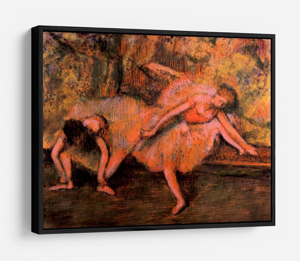 Two dancers on a bank by Degas HD Metal Print - Canvas Art Rocks - 6