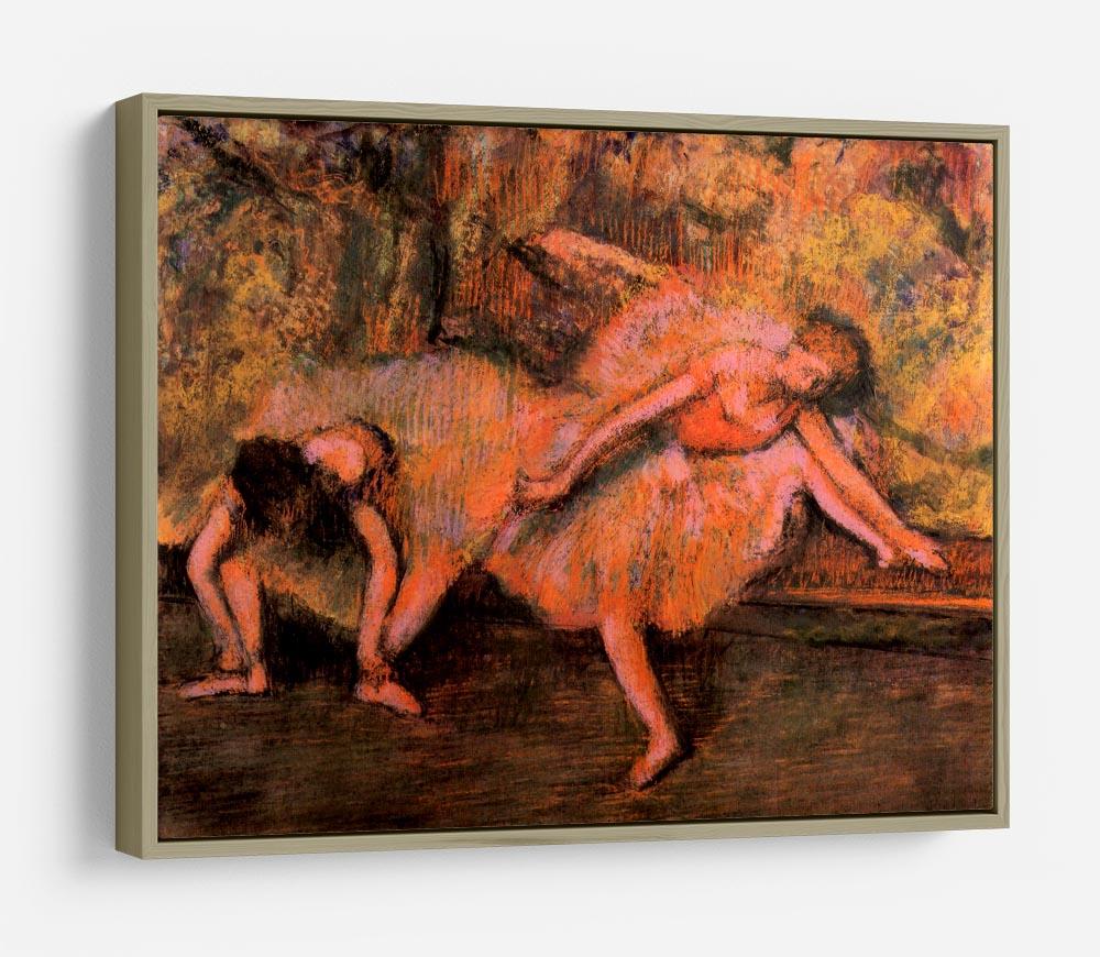 Two dancers on a bank by Degas HD Metal Print - Canvas Art Rocks - 8