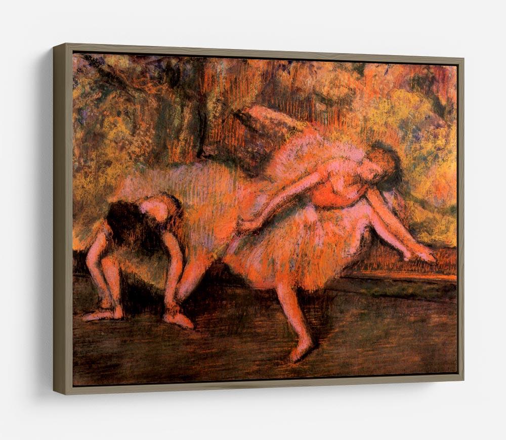Two dancers on a bank by Degas HD Metal Print - Canvas Art Rocks - 10