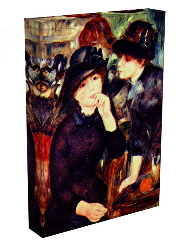 Two girls in black by Renoir Canvas Print or Poster - Canvas Art Rocks - 3