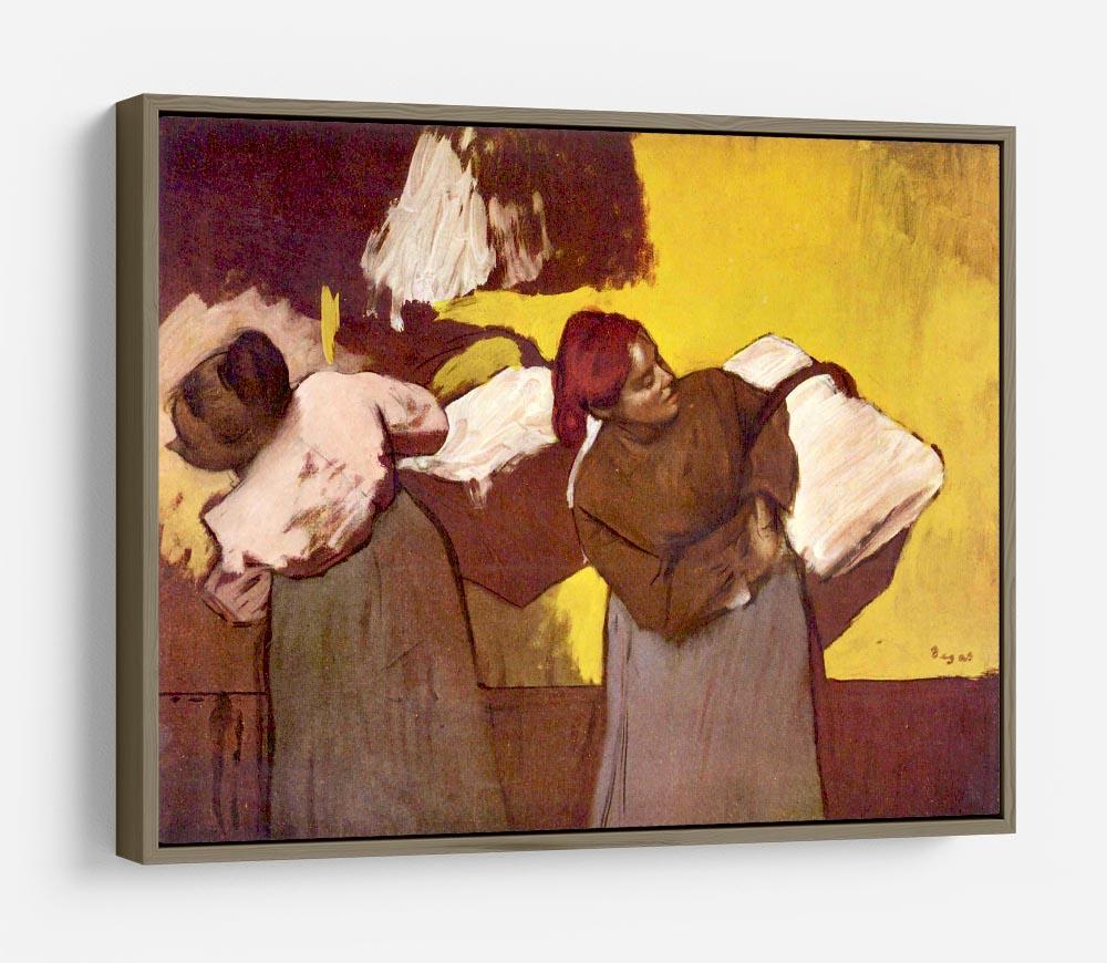 Two washer women by Degas HD Metal Print - Canvas Art Rocks - 10