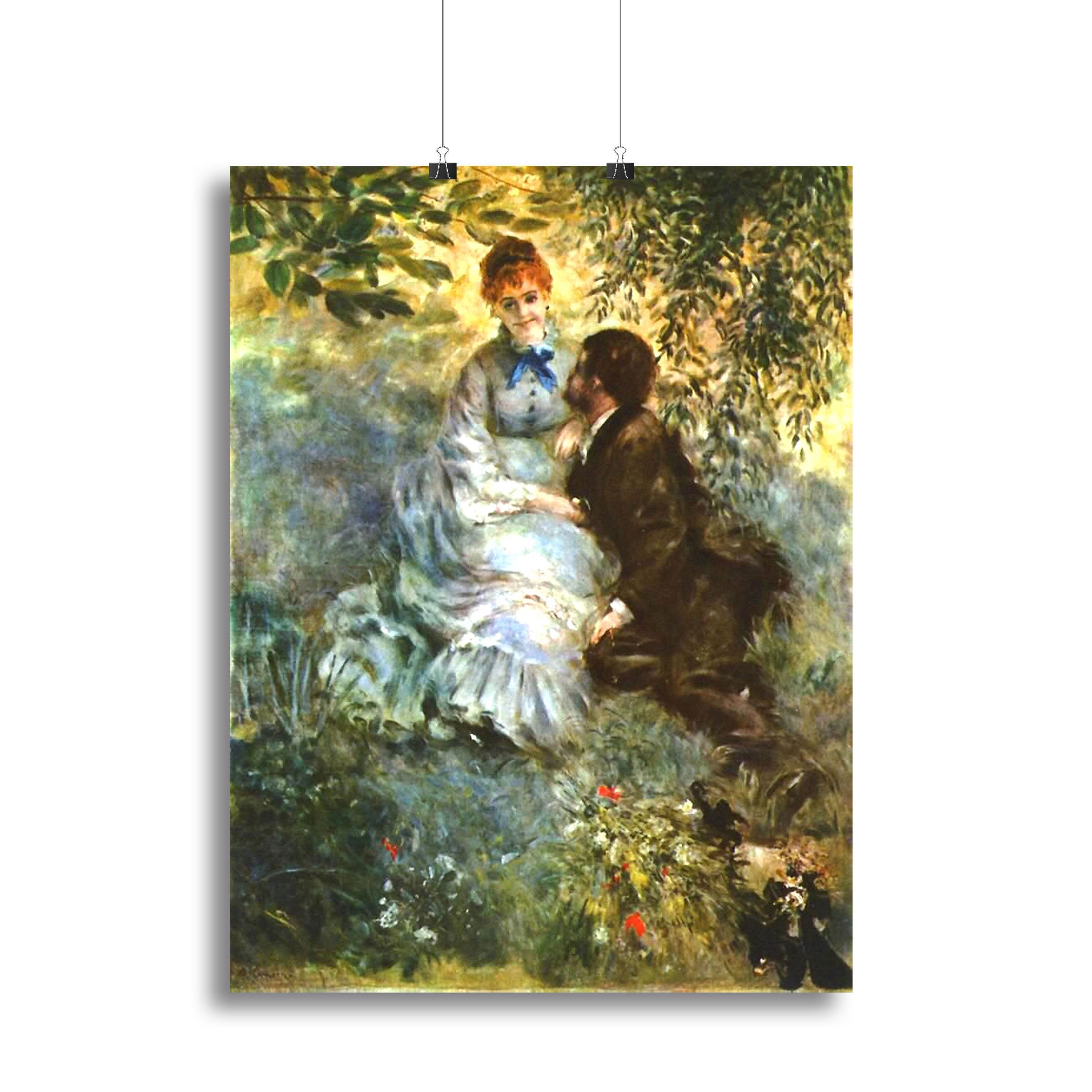 Twosome by Renoir Canvas Print or Poster