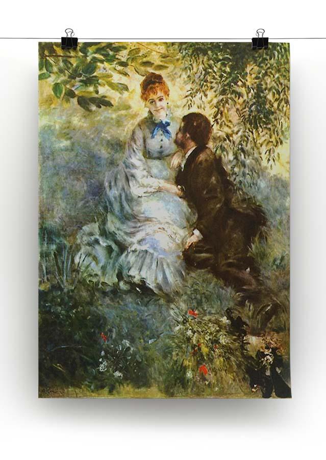 Twosome by Renoir Canvas Print or Poster - Canvas Art Rocks - 2