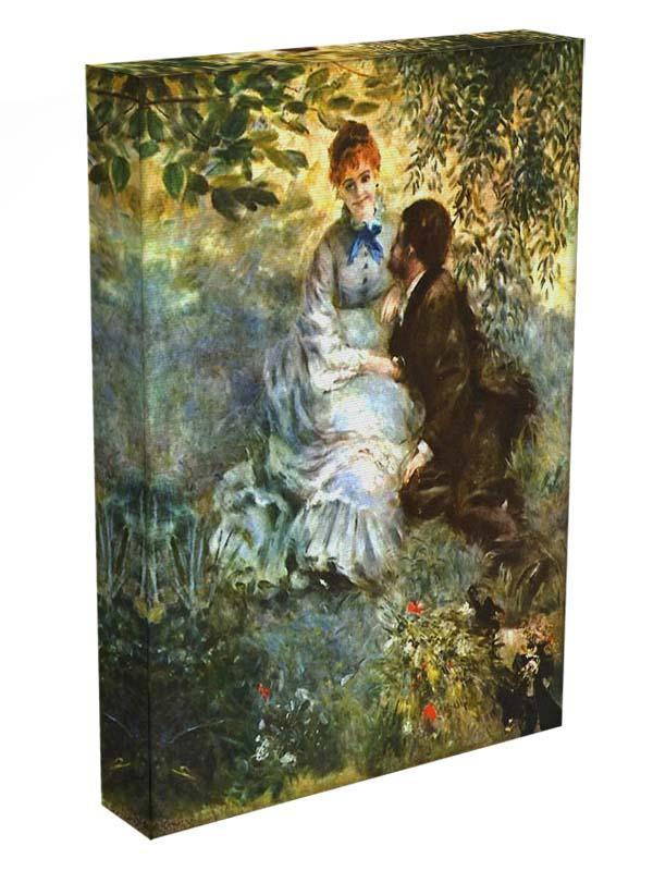 Twosome by Renoir Canvas Print or Poster - Canvas Art Rocks - 3