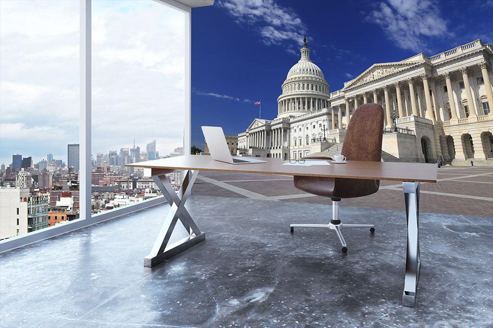 US Capitol Washington DC Wall Mural Wallpaper - Canvas Art Rocks - 3