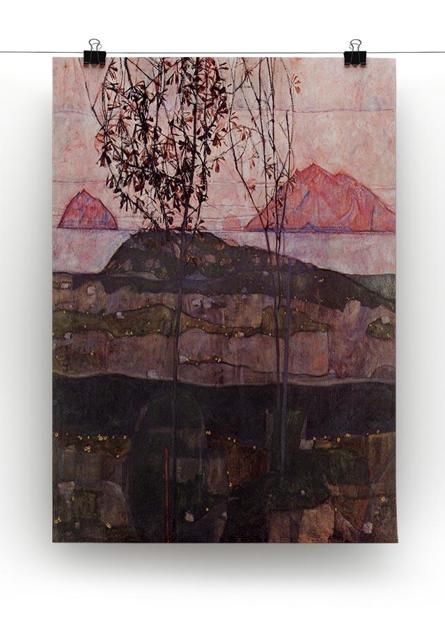 Underground Sun by Egon Schiele Canvas Print or Poster - Canvas Art Rocks - 2