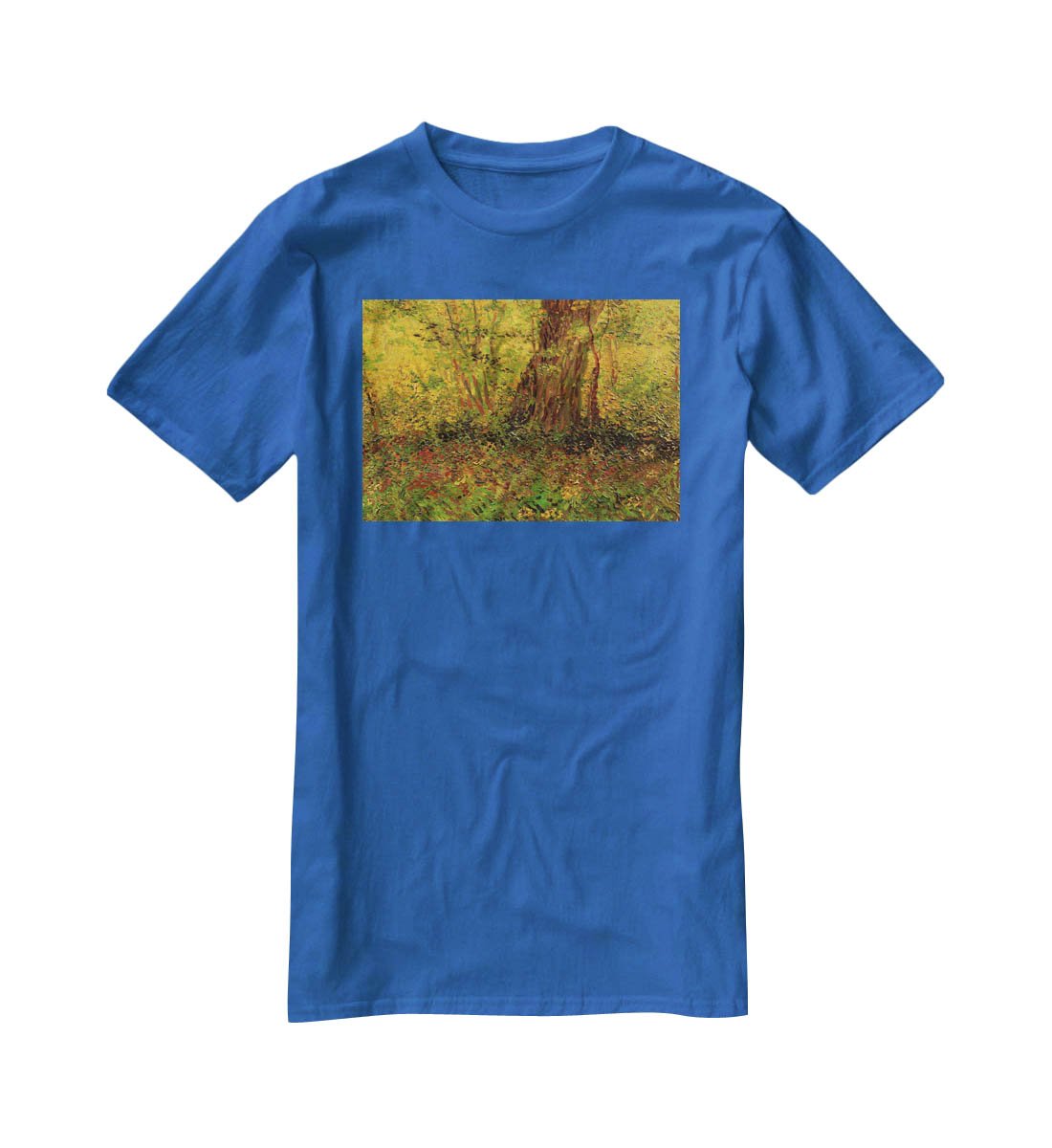 Undergrowth 2 by Van Gogh T-Shirt - Canvas Art Rocks - 2