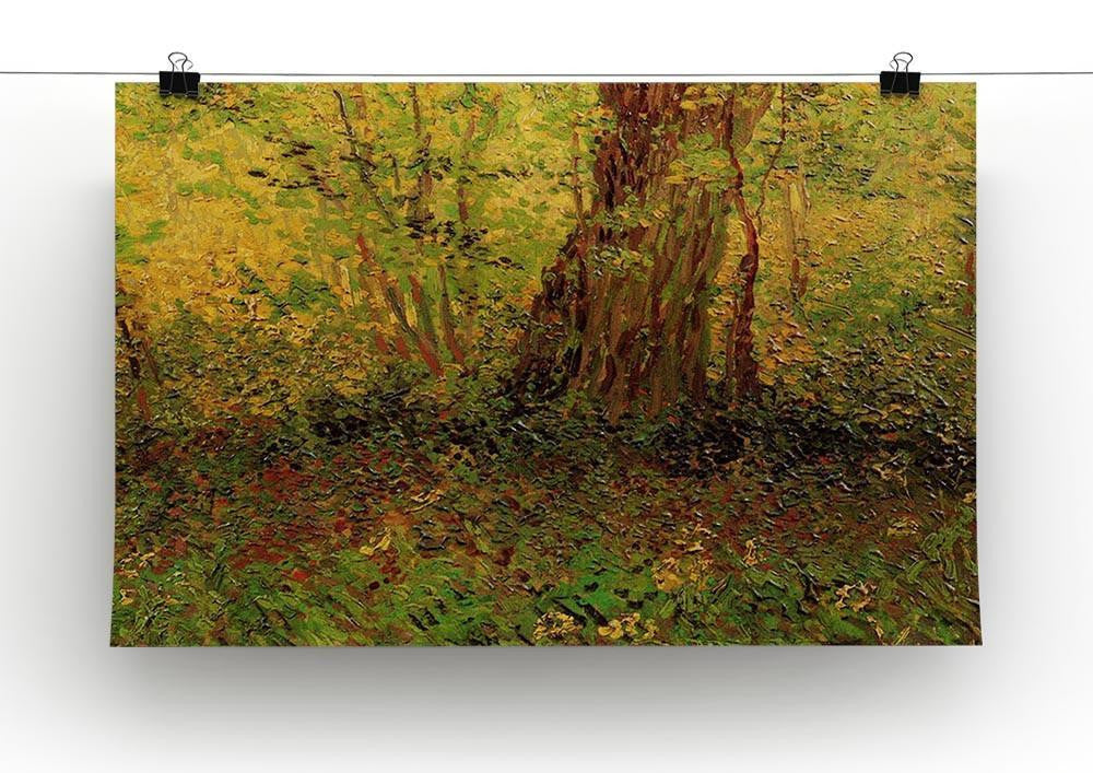 Undergrowth 2 by Van Gogh Canvas Print & Poster - Canvas Art Rocks - 2