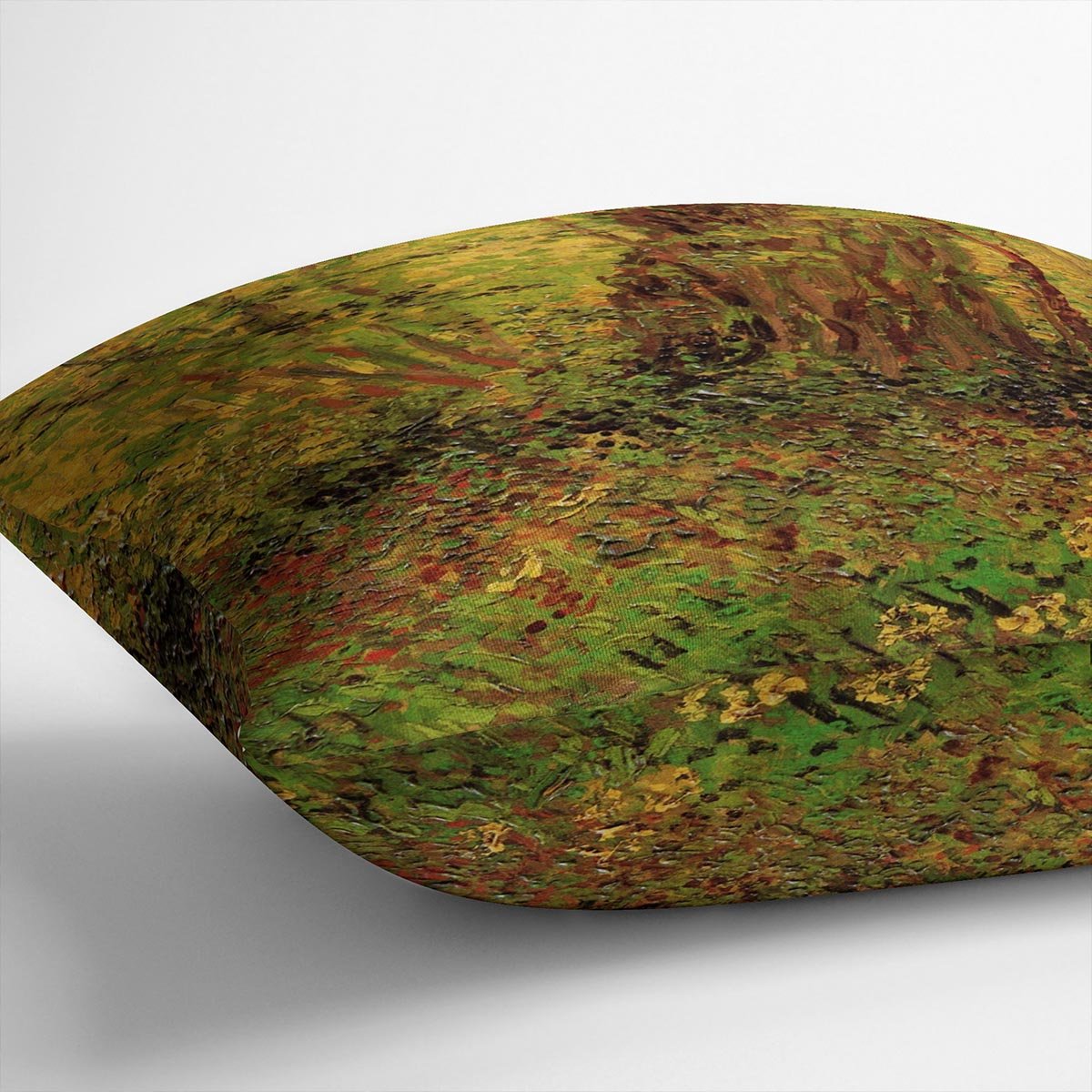 Undergrowth 2 by Van Gogh Throw Pillow