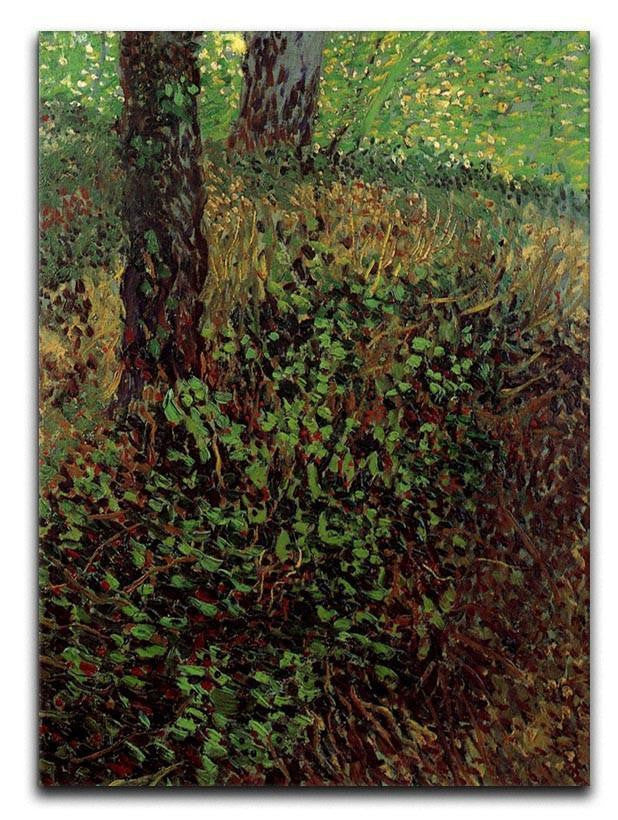 Undergrowth by Van Gogh Canvas Print & Poster  - Canvas Art Rocks - 1