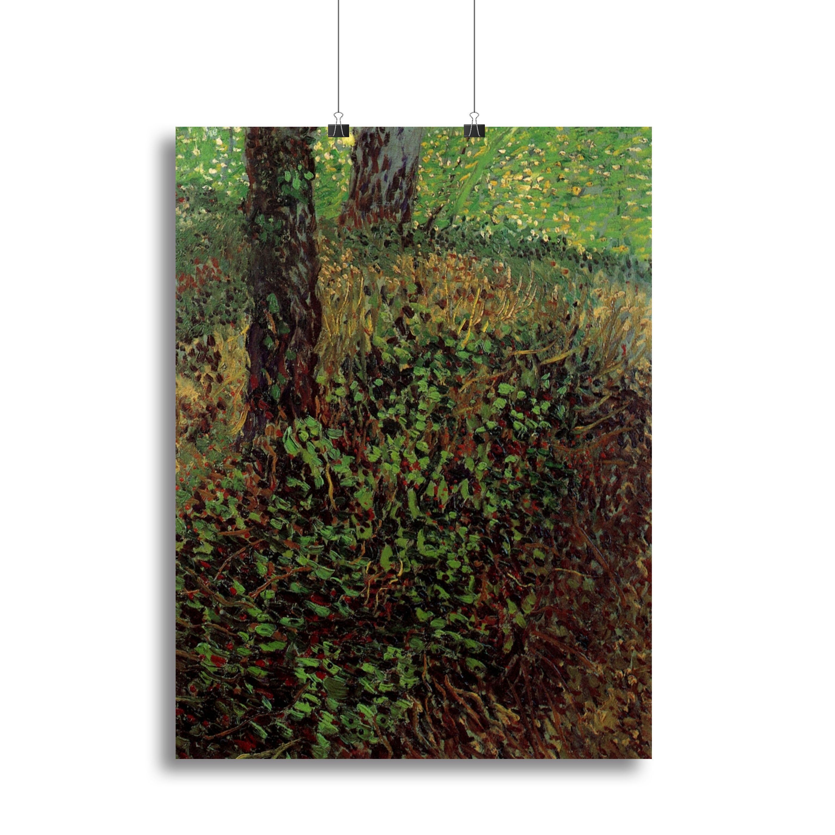 Undergrowth by Van Gogh Canvas Print or Poster