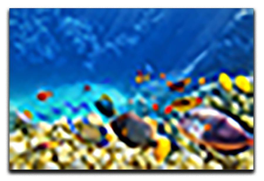 Underwater world Canvas Print or Poster  - Canvas Art Rocks - 1