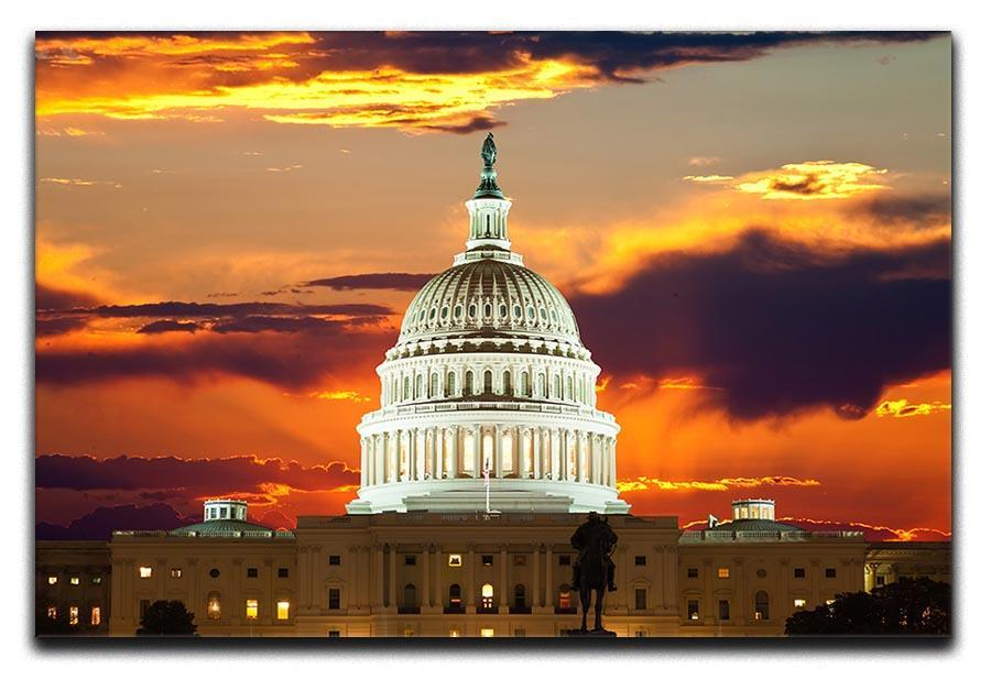 United States Capitol Building Canvas Print or Poster  - Canvas Art Rocks - 1
