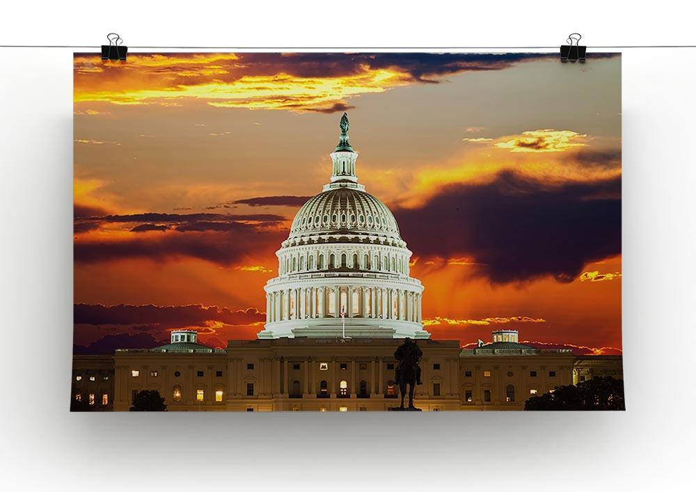United States Capitol Building Canvas Print or Poster - Canvas Art Rocks - 2